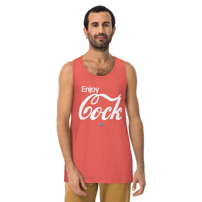 Men’s premium tank top - Enjoy Cock - Image 8