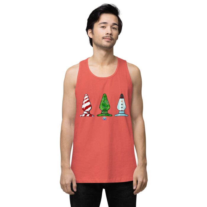 Men’s premium tank top - Holiday Butt Plugs - Image 36