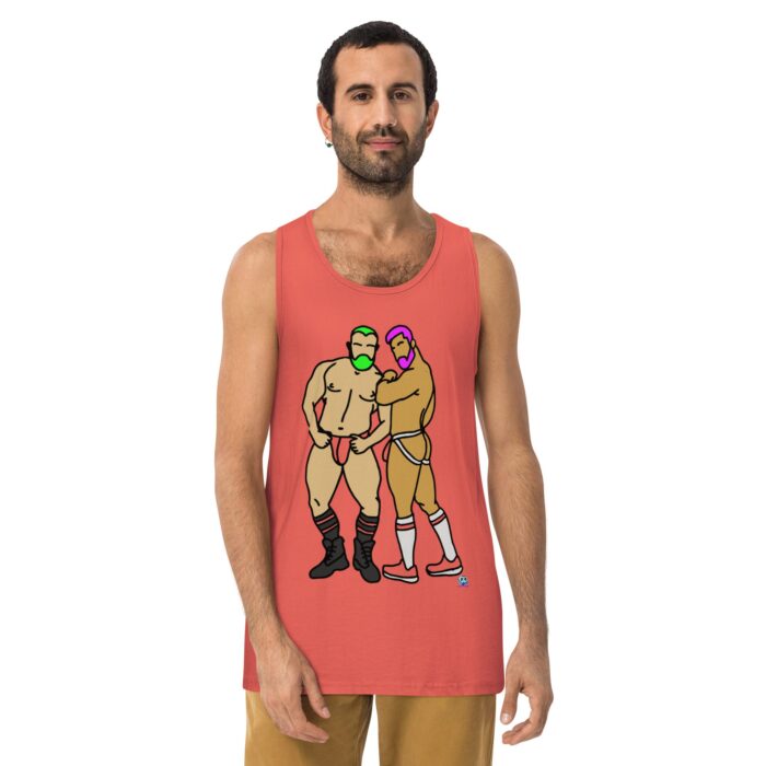 Men’s premium tank top - Jock Buddies - Image 15