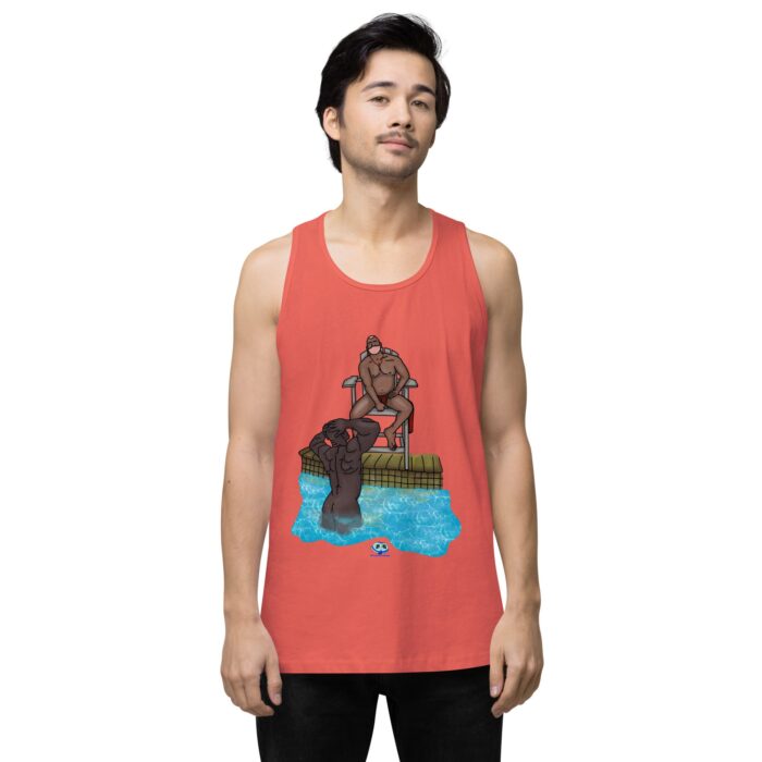 Men’s premium tank top - Lifeguard - Image 15