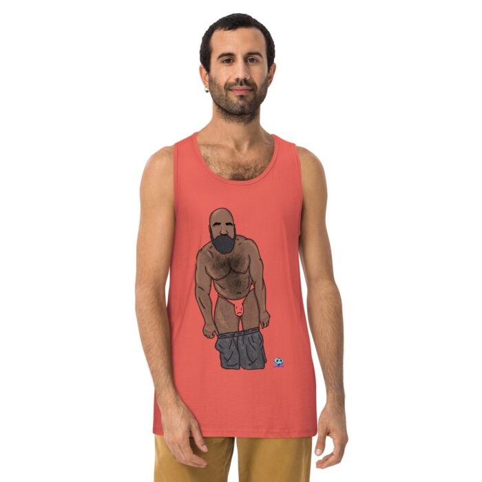 Men’s premium tank top - Lose the Shorts - Image 15