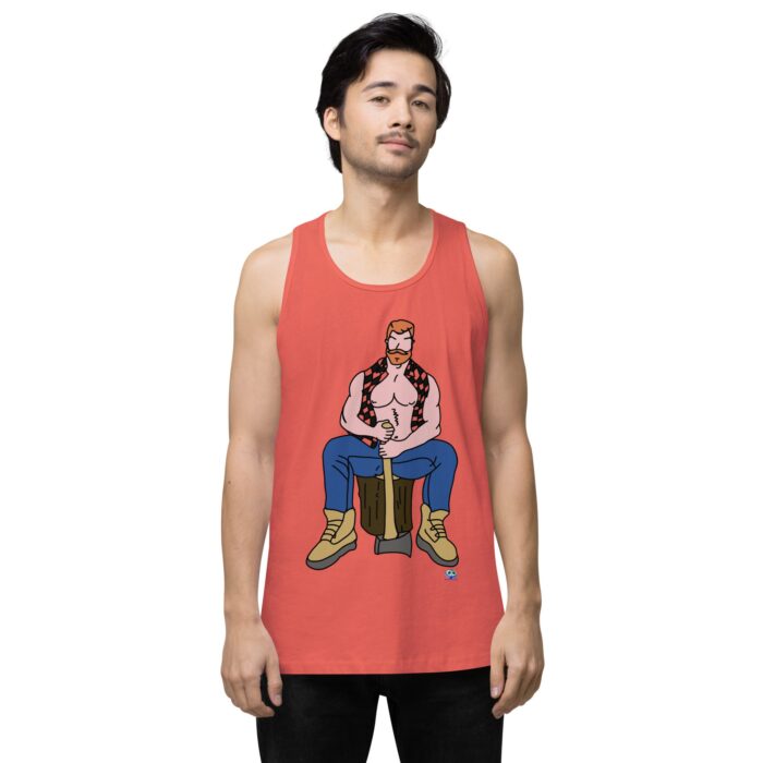Men’s premium tank top - Lumberjack - Image 37