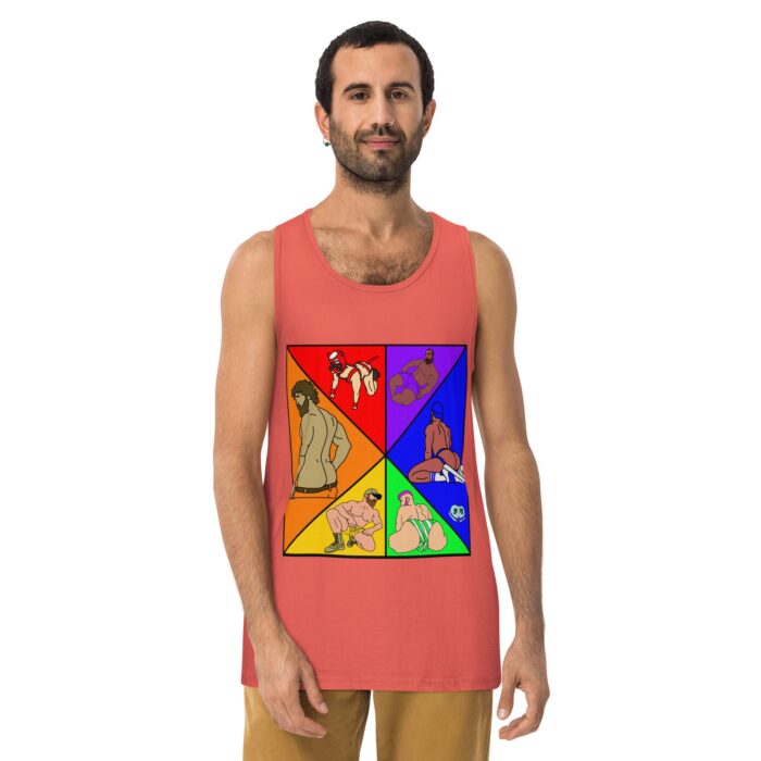Men’s premium tank top - Pride - Image 9