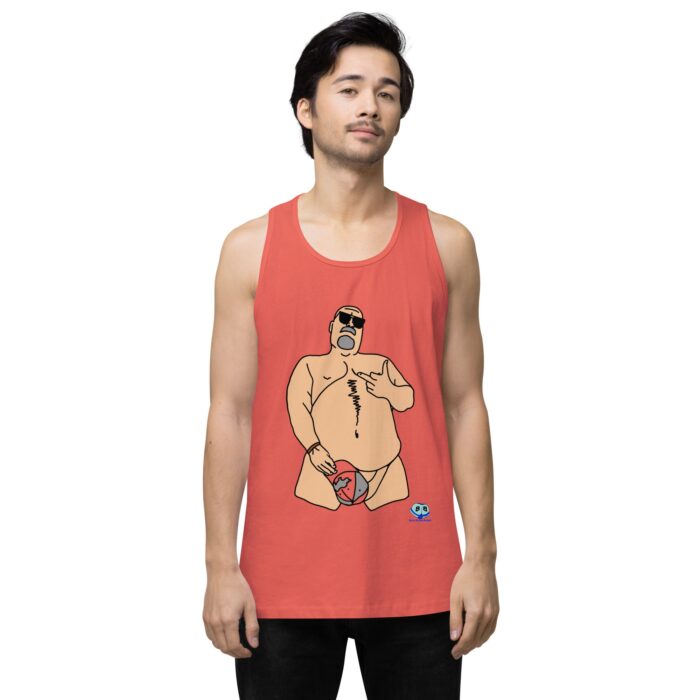 Men’s premium tank top - The Rhino - Image 36