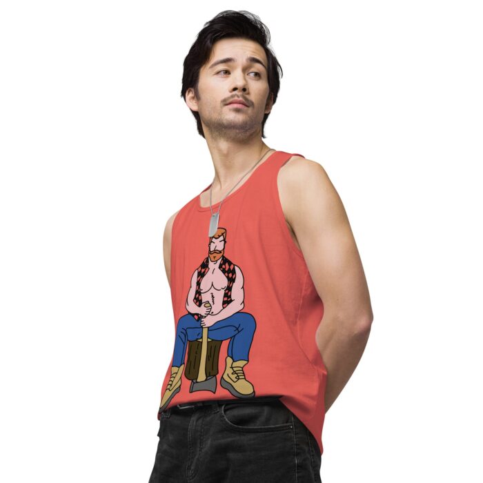 Men’s premium tank top - Lumberjack - Image 40