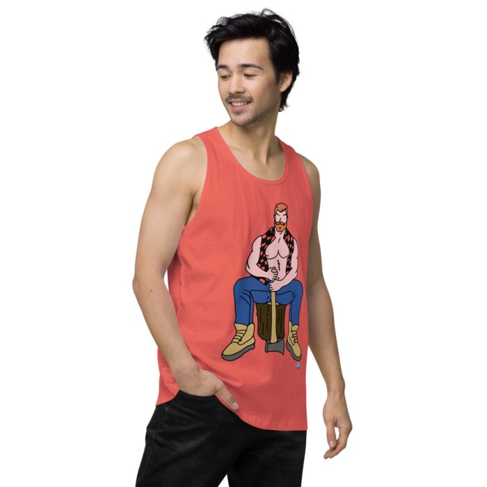Men’s premium tank top - Lumberjack - Image 39