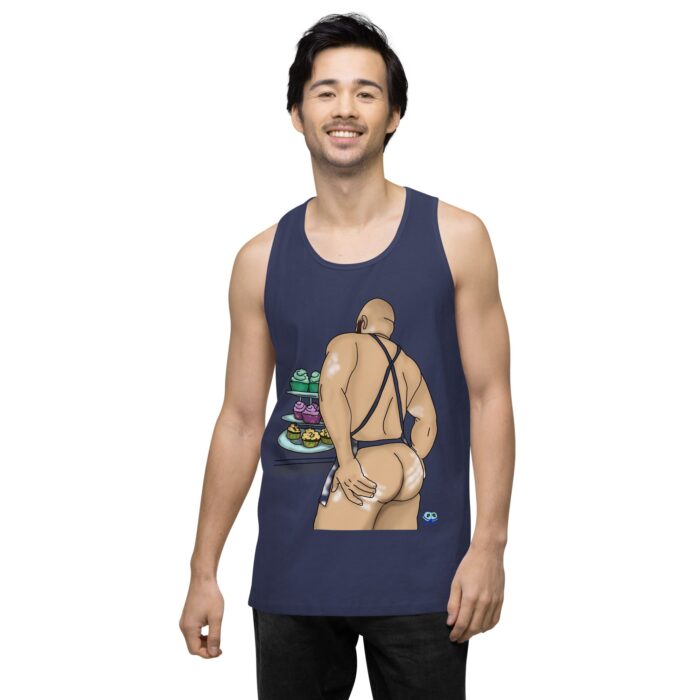 Men’s premium tank top - Cakes - Image 28
