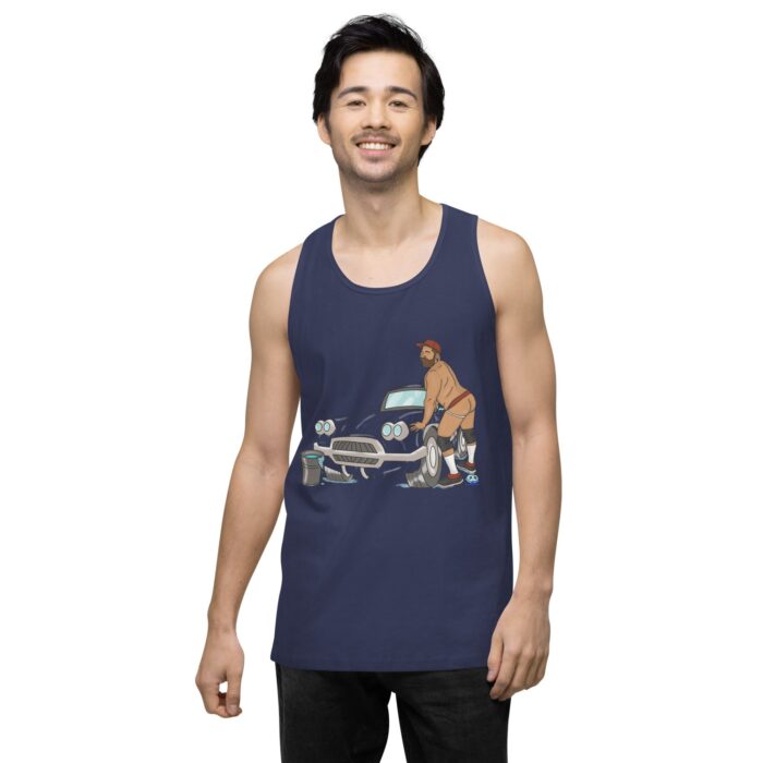 Men’s premium tank top - Car Wash - Image 28