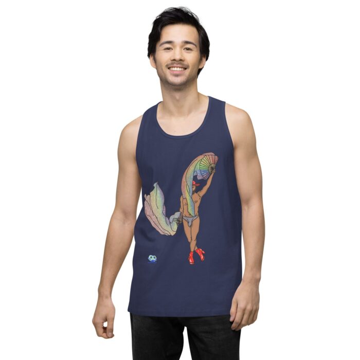 Men’s premium tank top - Flair - Image 13