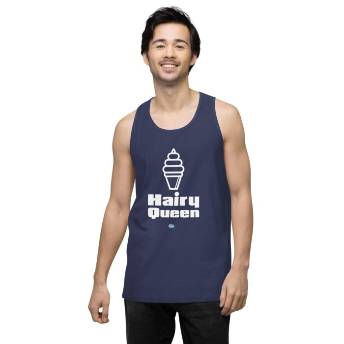 Men’s premium tank top - Hairy Queen - Image 12