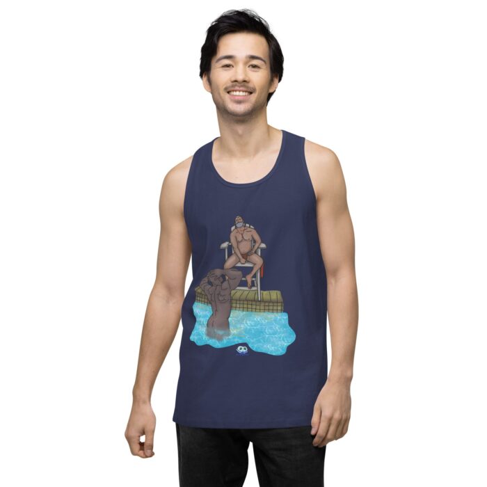 Men’s premium tank top - Lifeguard - Image 12