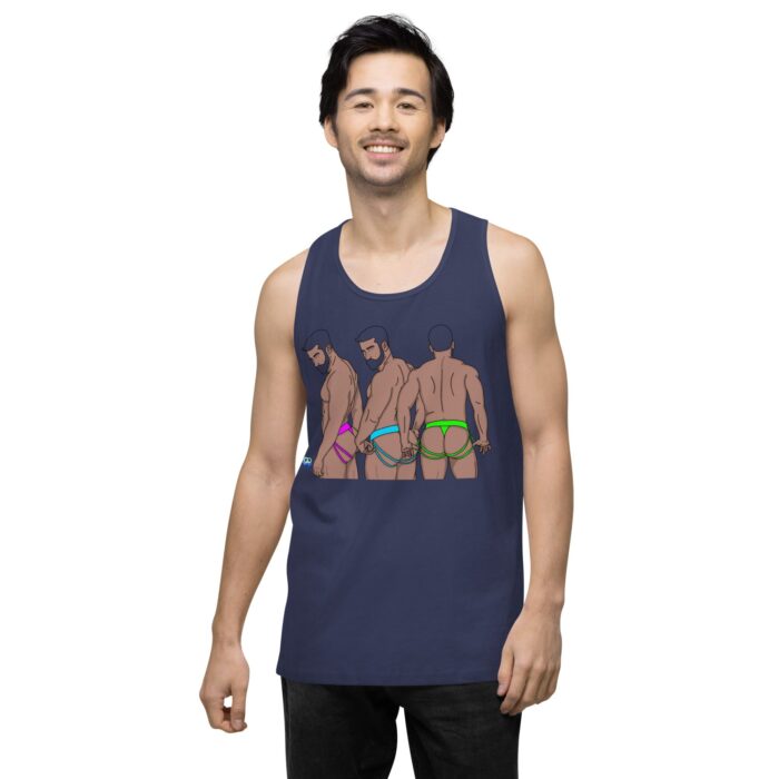 Men’s premium tank top - Neon Jocks - Image 13