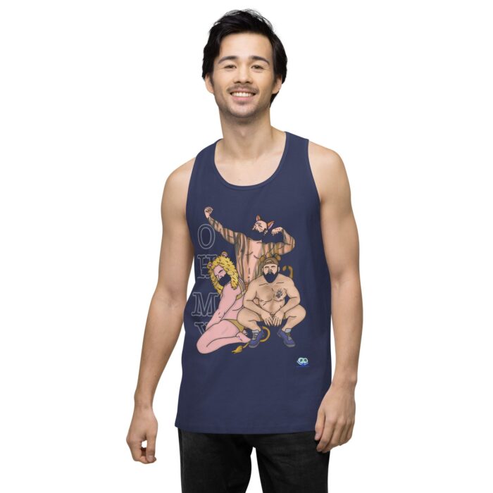 Men’s premium tank top - Oh My - Image 27