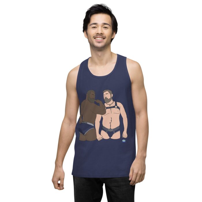 Men’s premium tank top - Top and Bottom - Image 13