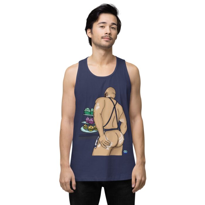 Men’s premium tank top - Cakes - Image 27