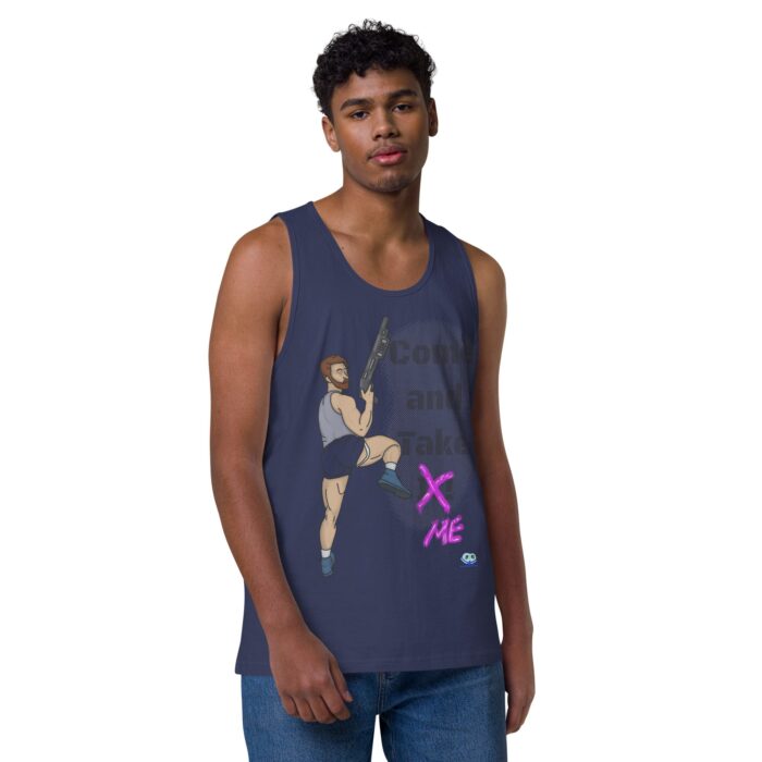 Men’s premium tank top - Come and Take Me - Image 8