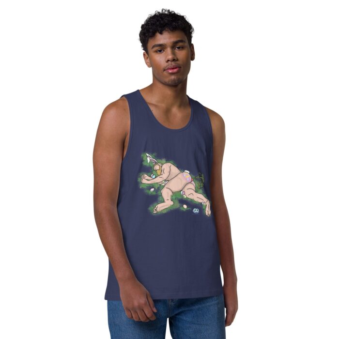 Men’s premium tank top - Egg Hunt - Image 8