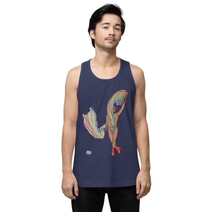 Men’s premium tank top - Flair - Image 12