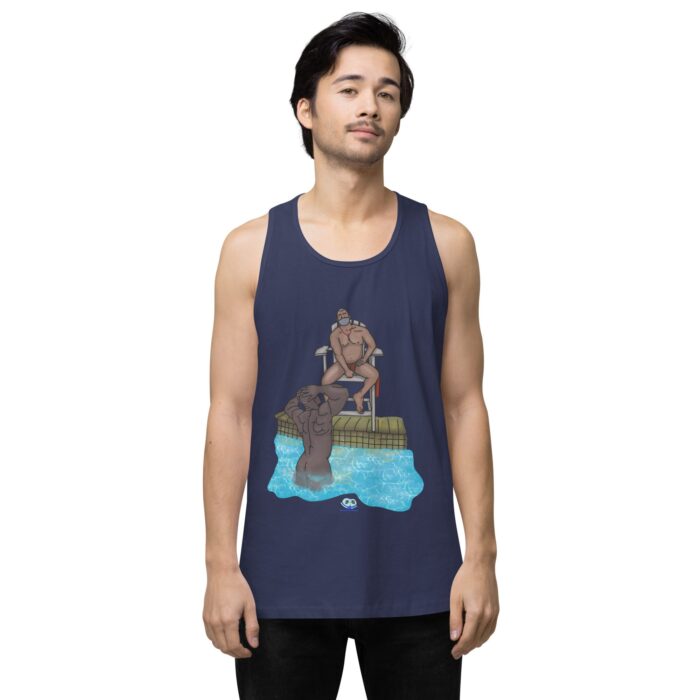 Men’s premium tank top - Lifeguard - Image 11