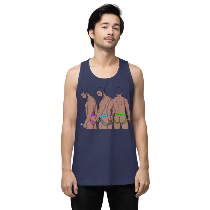 Men’s premium tank top - Neon Jocks - Image 12