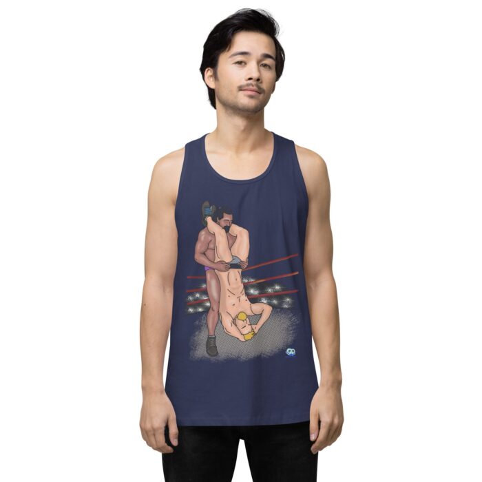 Men’s premium tank top - Pile Driver - Image 26