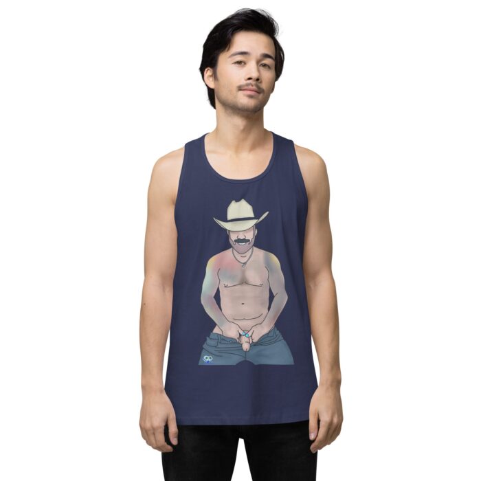 Men’s premium tank top - Show Off - Image 26