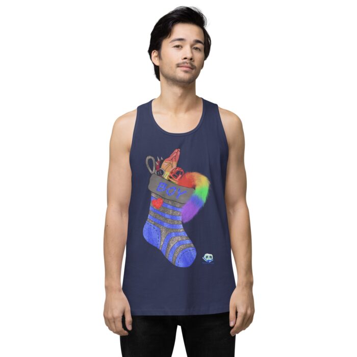 Men’s premium tank top - Stuffed - Image 11