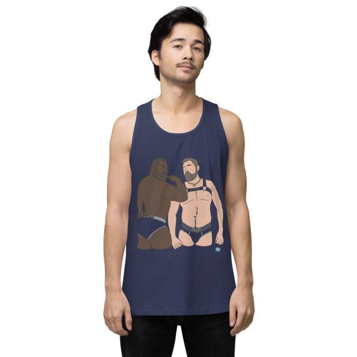 Men’s premium tank top - Top and Bottom - Image 12