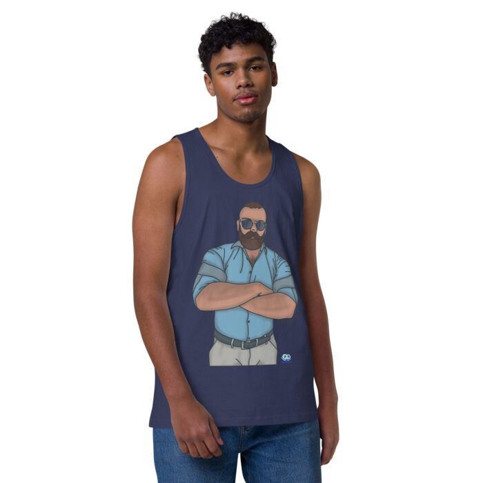 Men’s premium tank top - Vice - Image 12