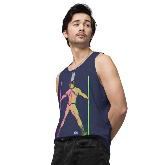 Men’s premium tank top - You Go-Go Boy - Image 30