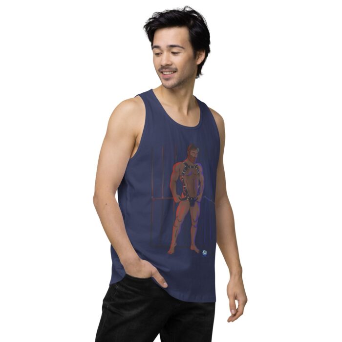 Men’s premium tank top - Busted - Image 29