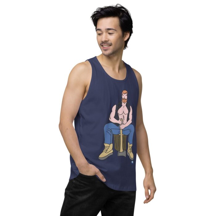 Men’s premium tank top - Lumberjack - Image 29