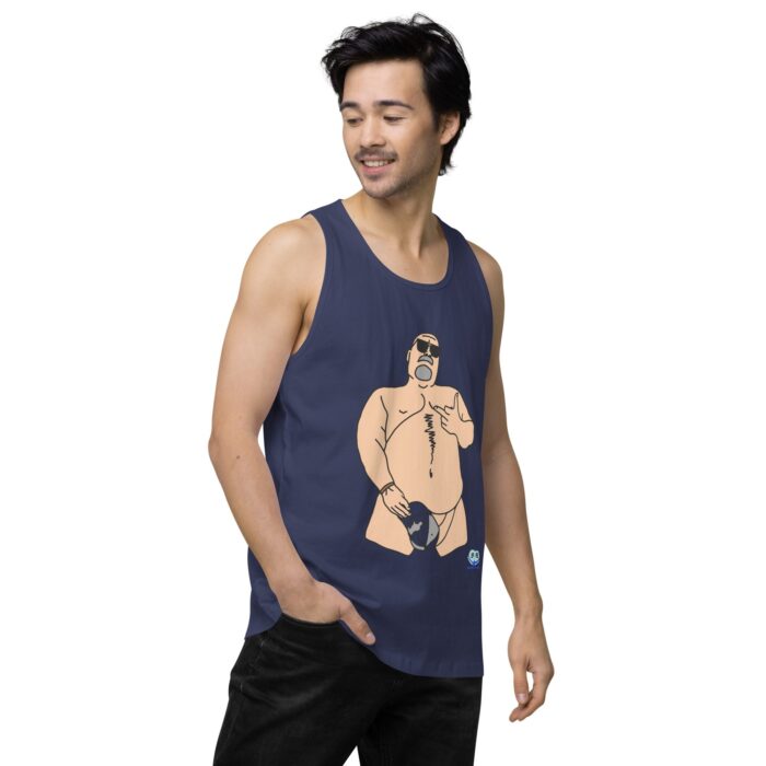 Men’s premium tank top - The Rhino - Image 28