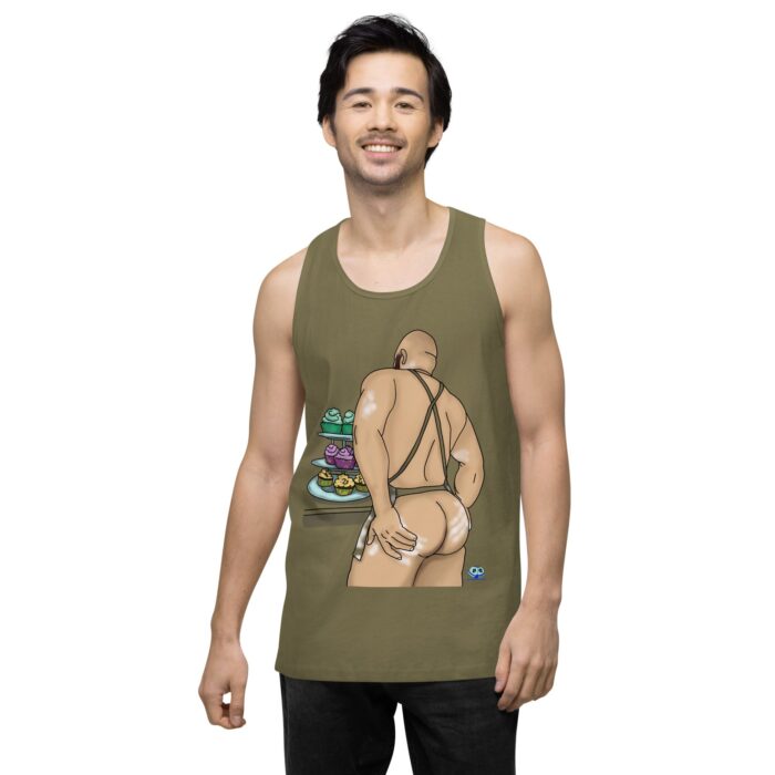 Men’s premium tank top - Cakes - Image 33