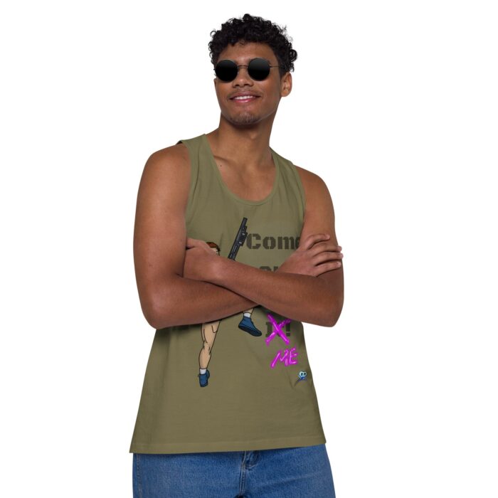 Men’s premium tank top - Come and Take Me - Image 11