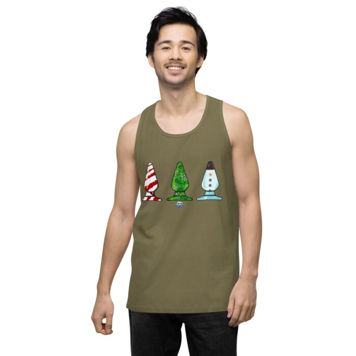 Men’s premium tank top - Holiday Butt Plugs - Image 32