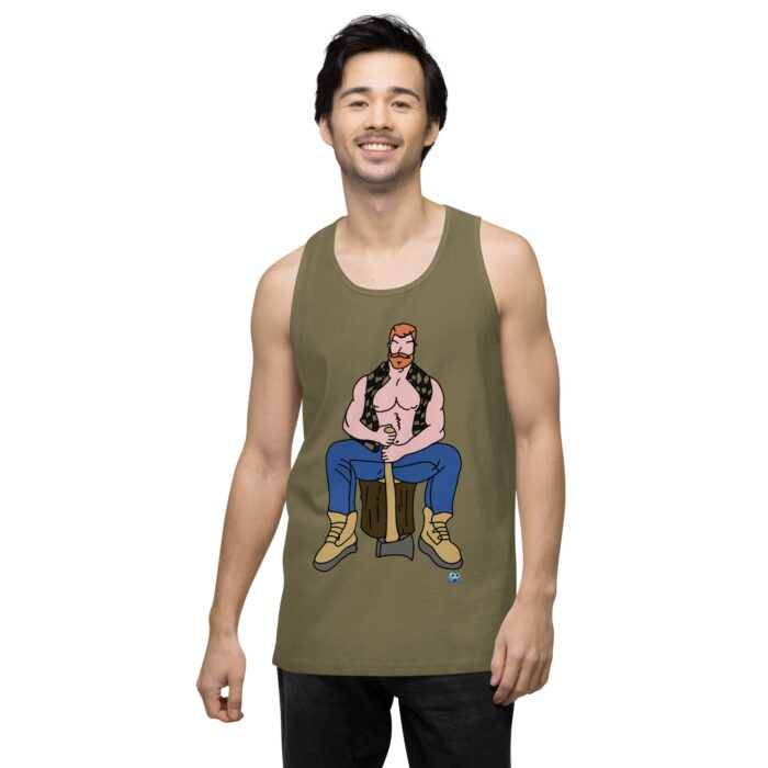 Men’s premium tank top - Lumberjack - Image 33