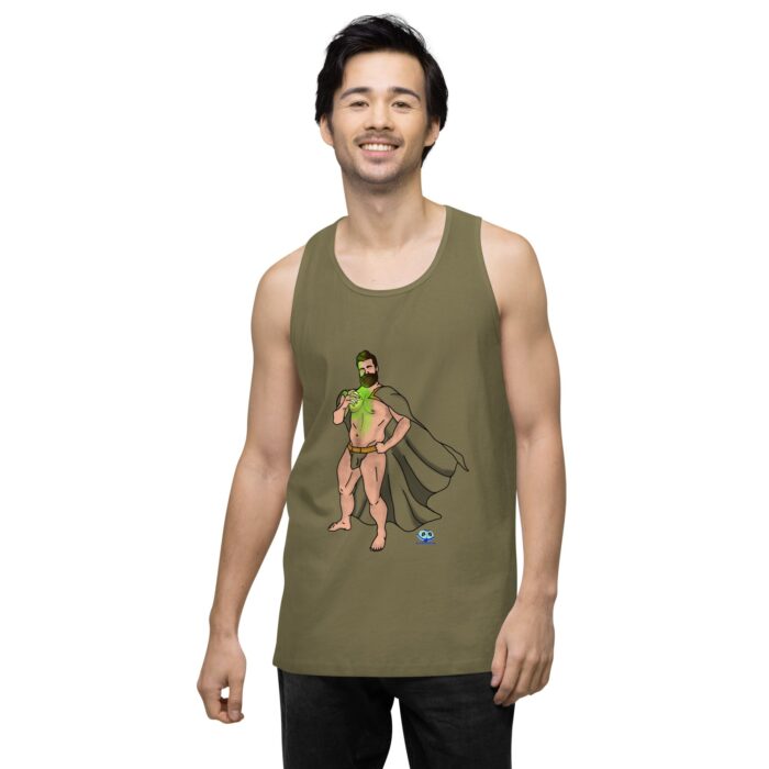 Men’s premium tank top - Powerful - Image 32