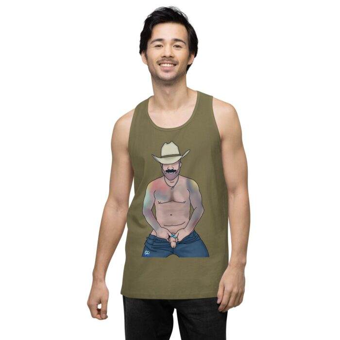 Men’s premium tank top - Show Off - Image 32
