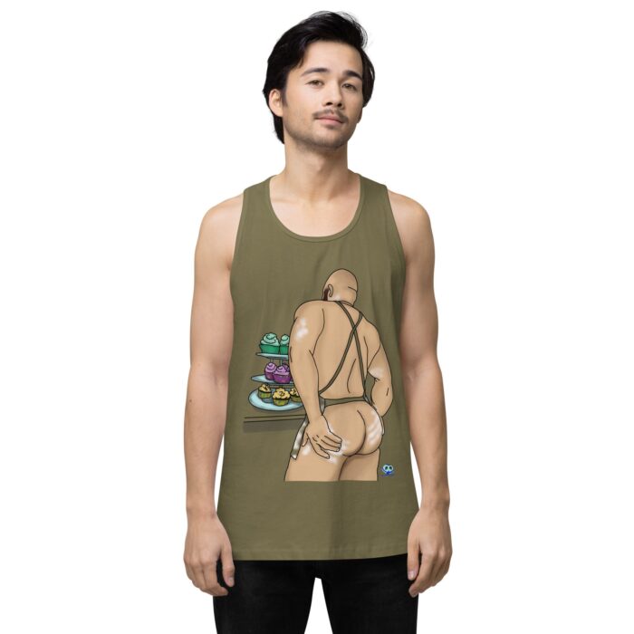 Men’s premium tank top - Cakes - Image 32