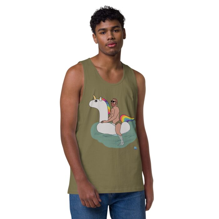 Men’s premium tank top - Float - Image 13