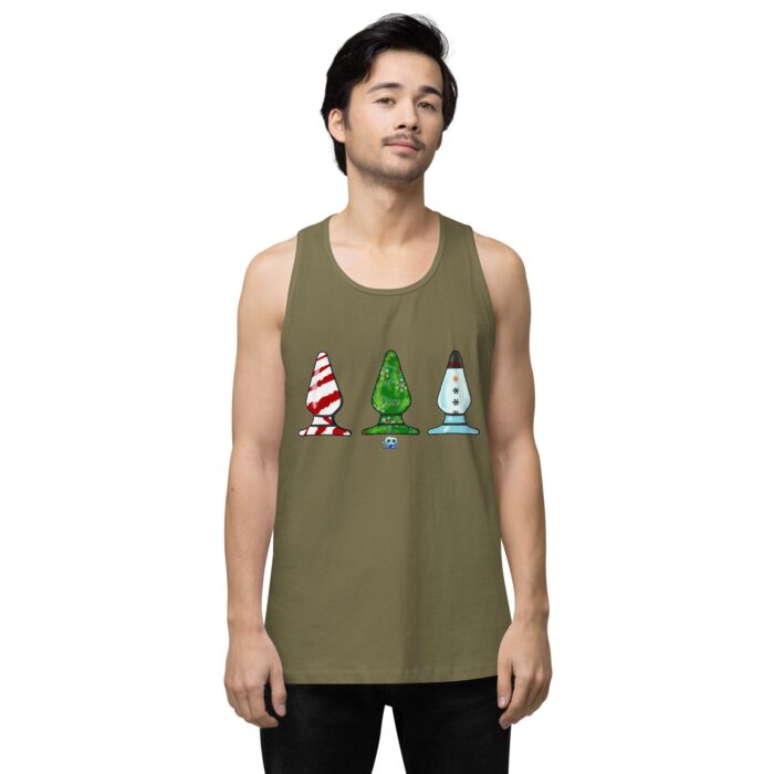 Men’s premium tank top - Holiday Butt Plugs - Image 31