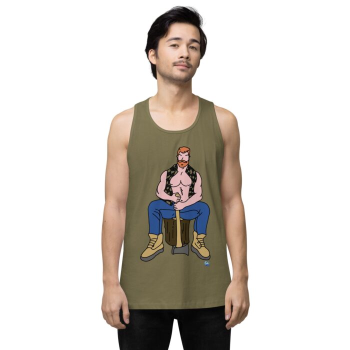 Men’s premium tank top - Lumberjack - Image 32