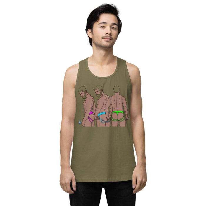 Men’s premium tank top - Neon Jocks - Image 14