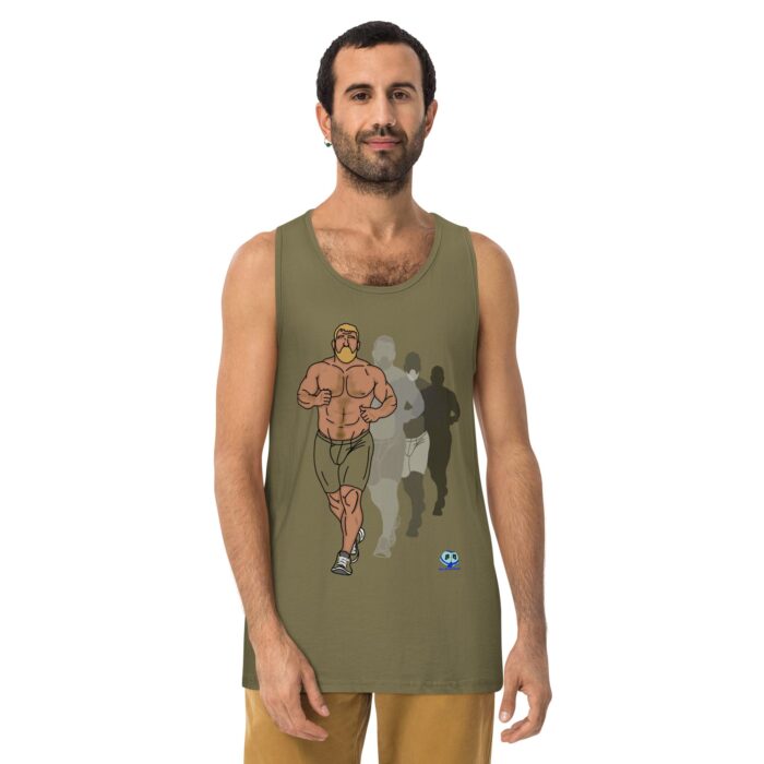 Men’s premium tank top - Running Up That Hill
