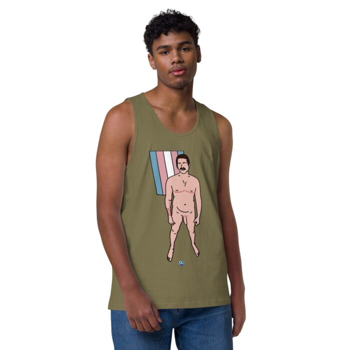 Men’s premium tank top - Scars - Image 26