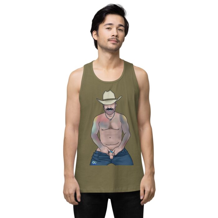 Men’s premium tank top - Show Off - Image 31