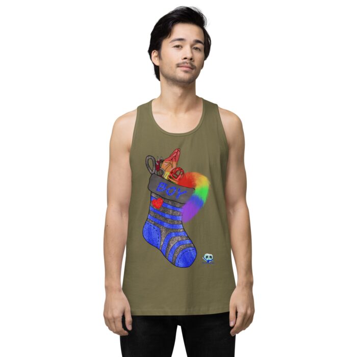 Men’s premium tank top - Stuffed - Image 13