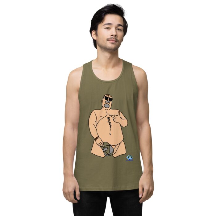 Men’s premium tank top - The Rhino - Image 31