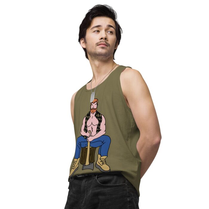 Men’s premium tank top - Lumberjack - Image 35